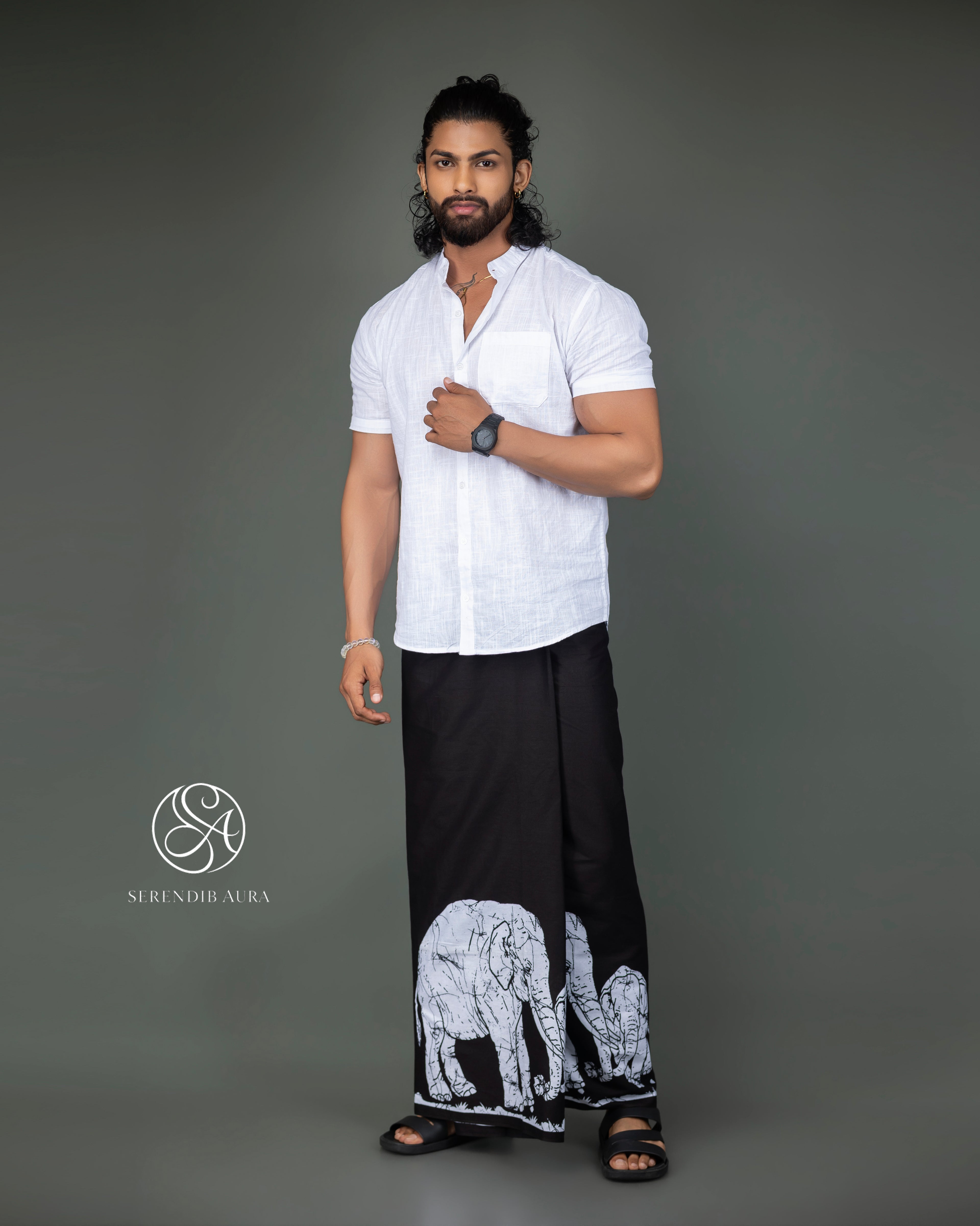 Elephant Heritage Batik Sarong