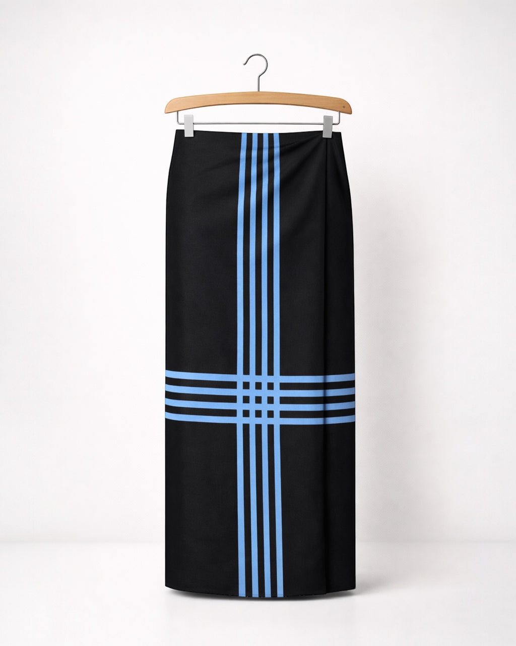 Cross Stripe Cotton Sarong