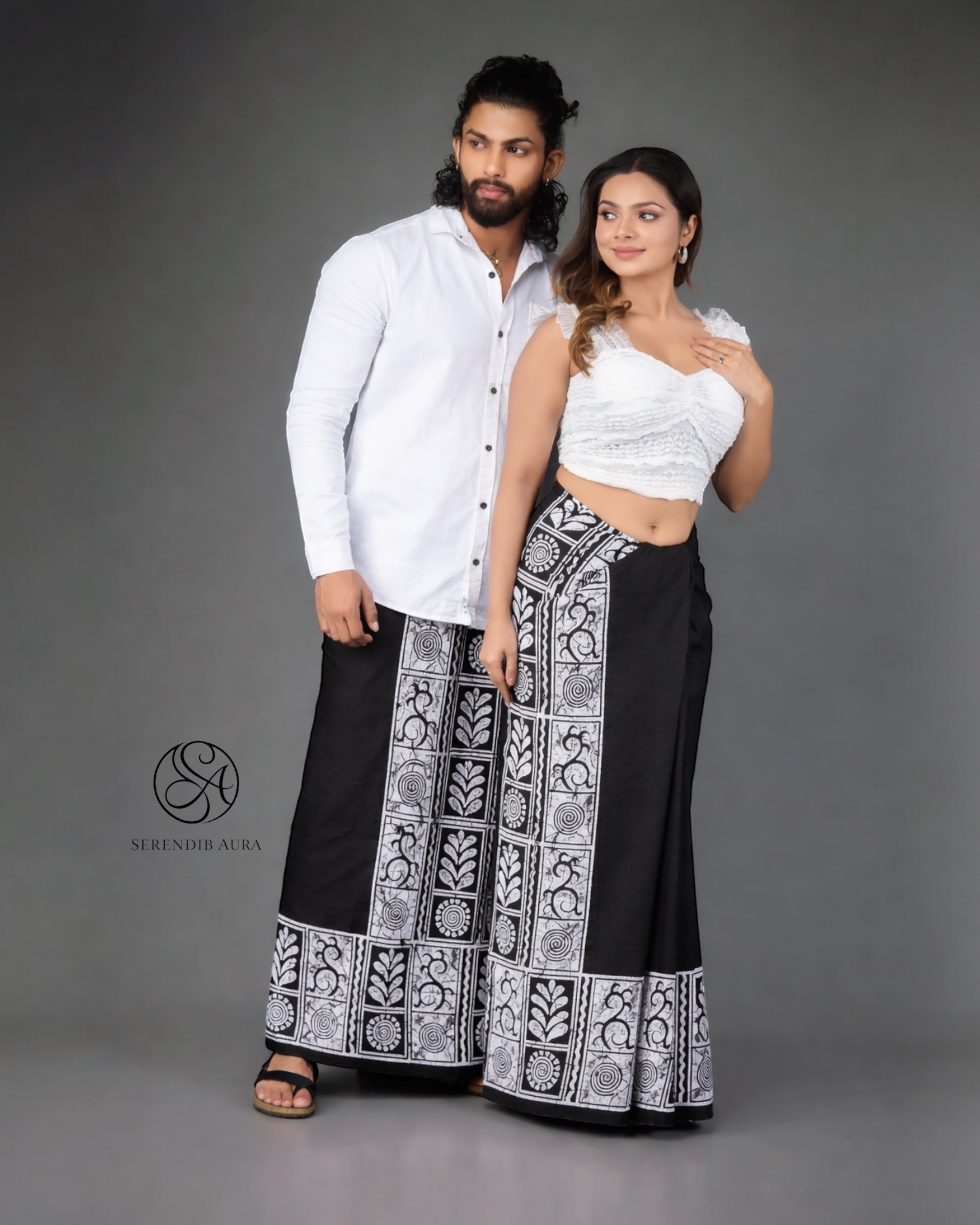 Grid Motif Batik Sarong