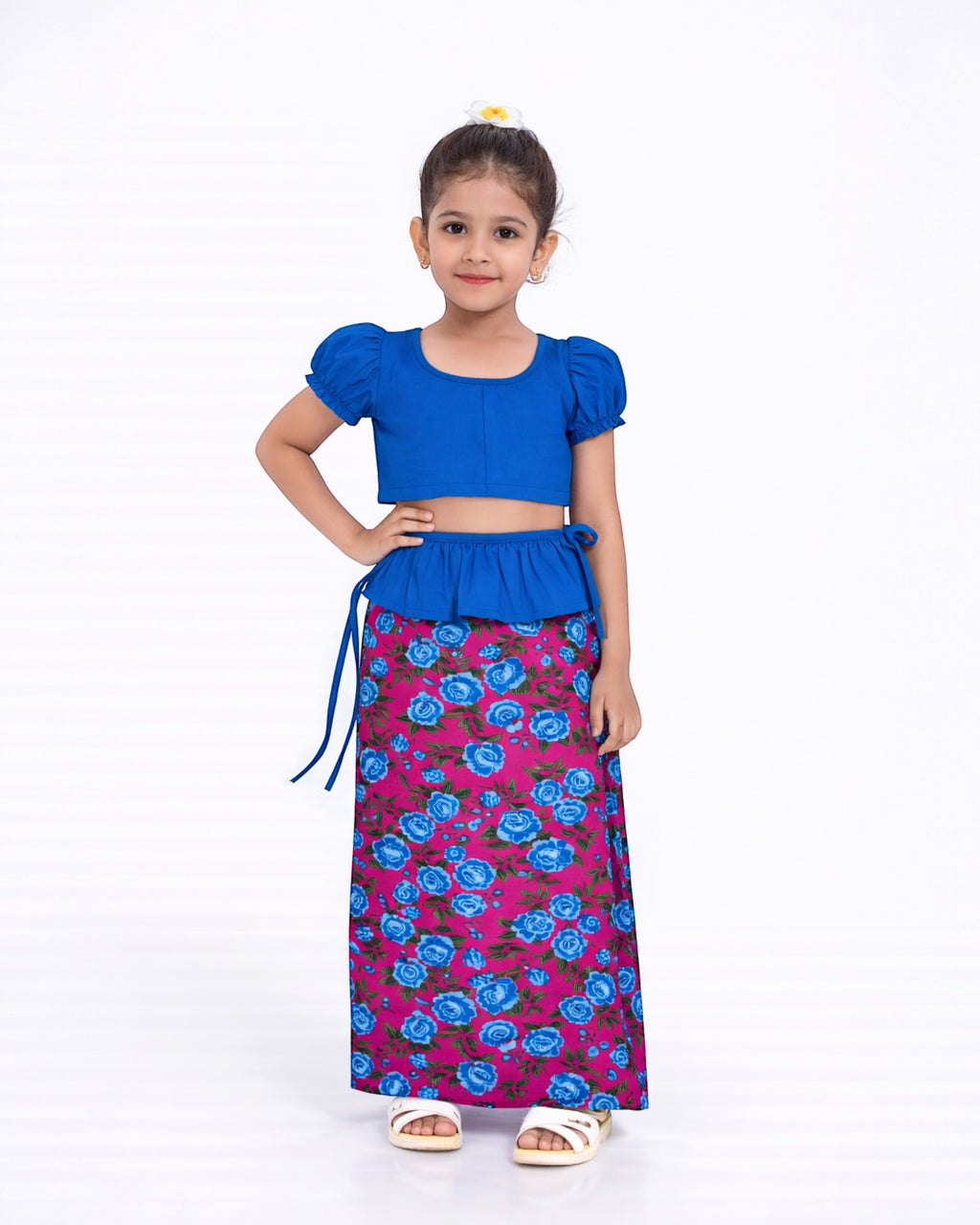 Rose Garden Girls New Year Dress