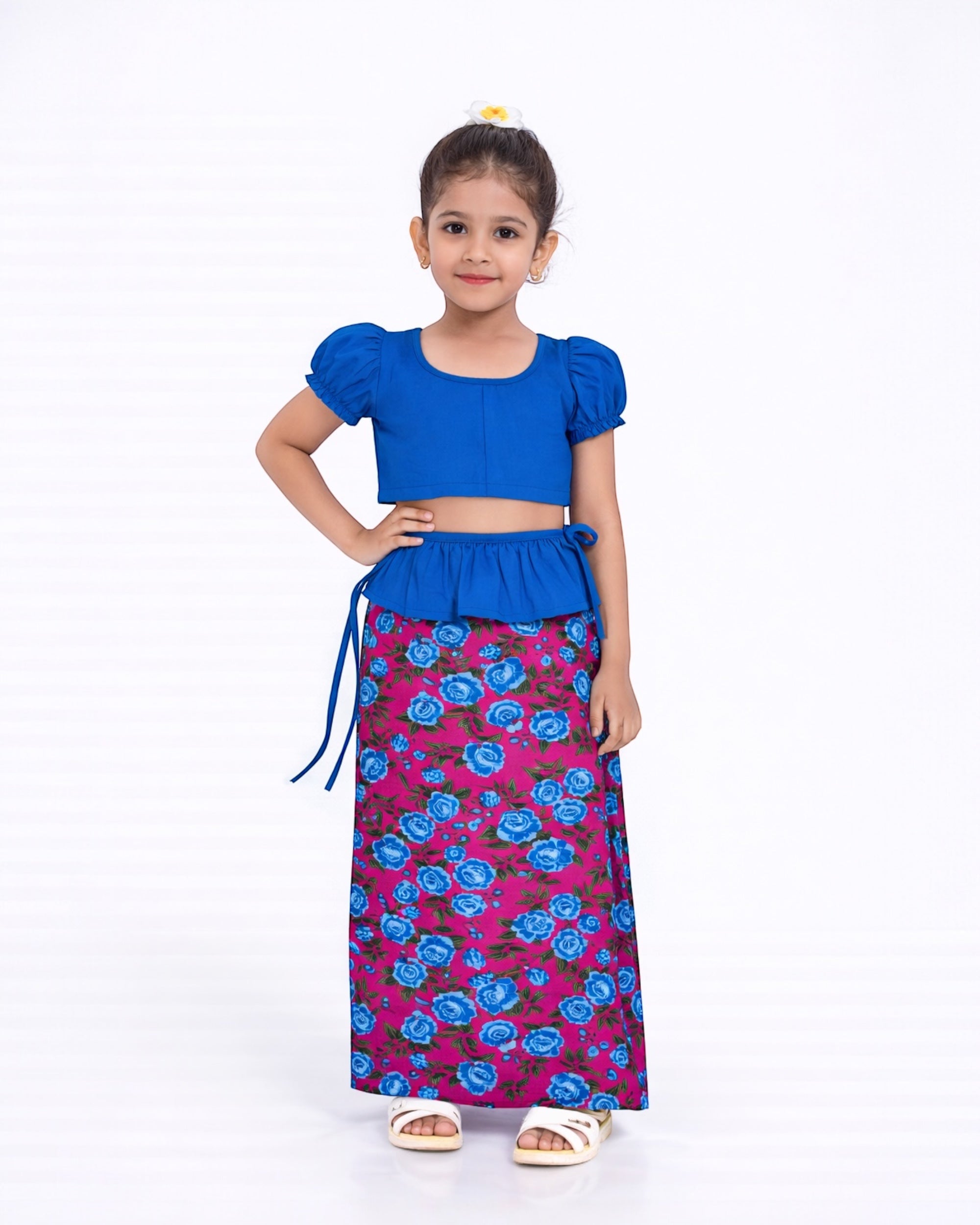 Rose Garden Girls New Year Dress