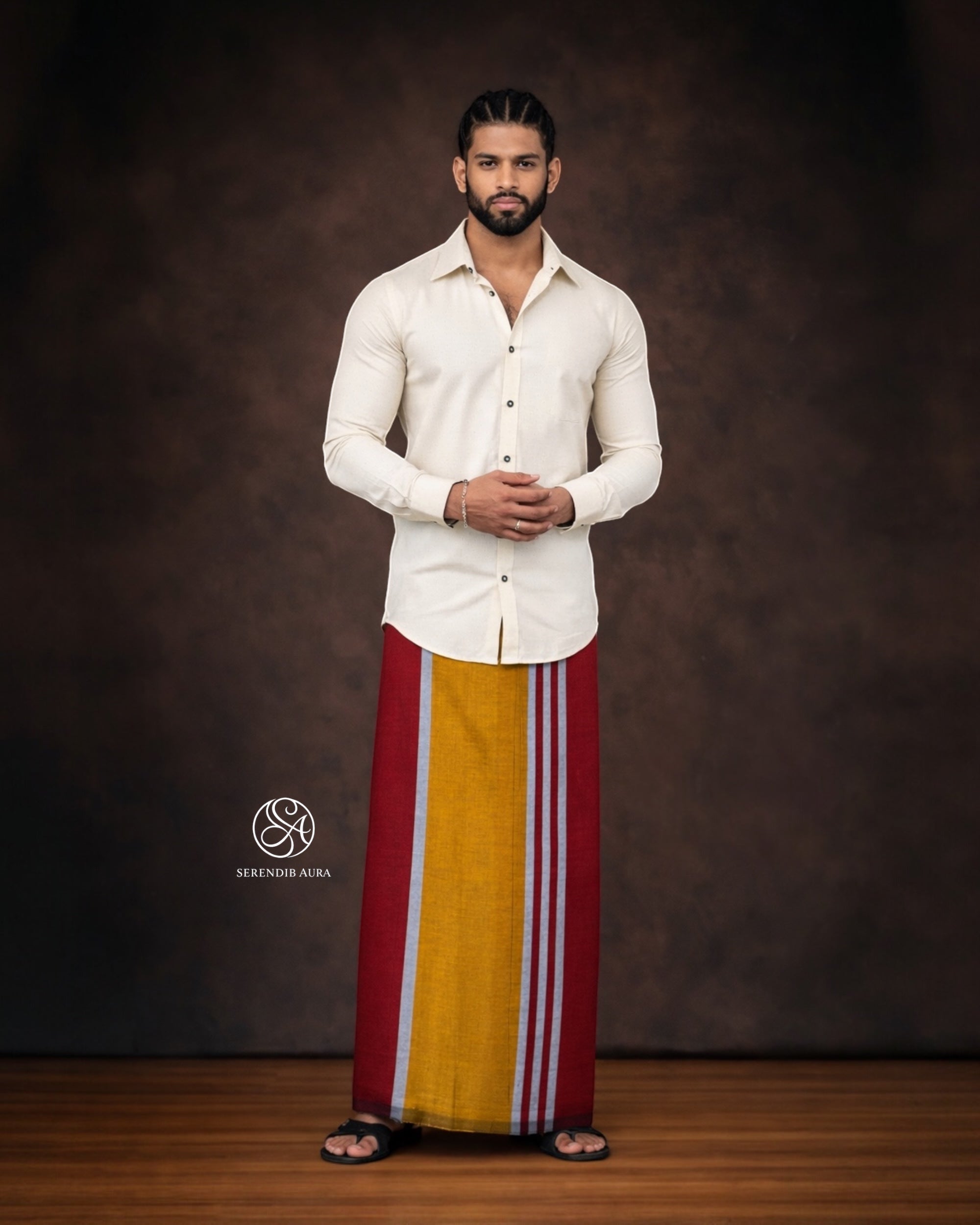 Saffron Court Handloom Sarong