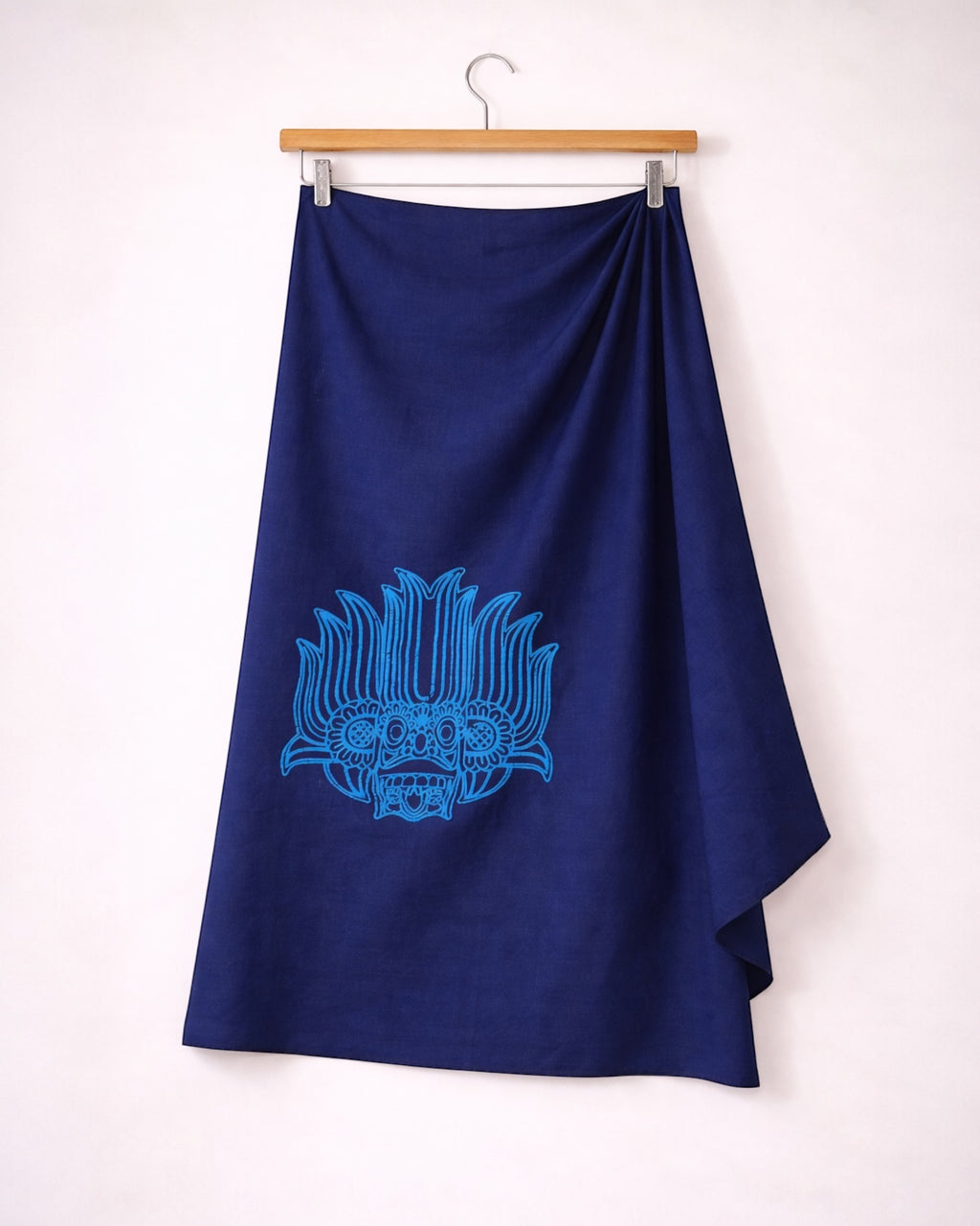 Mask Motif Cotton Sarong