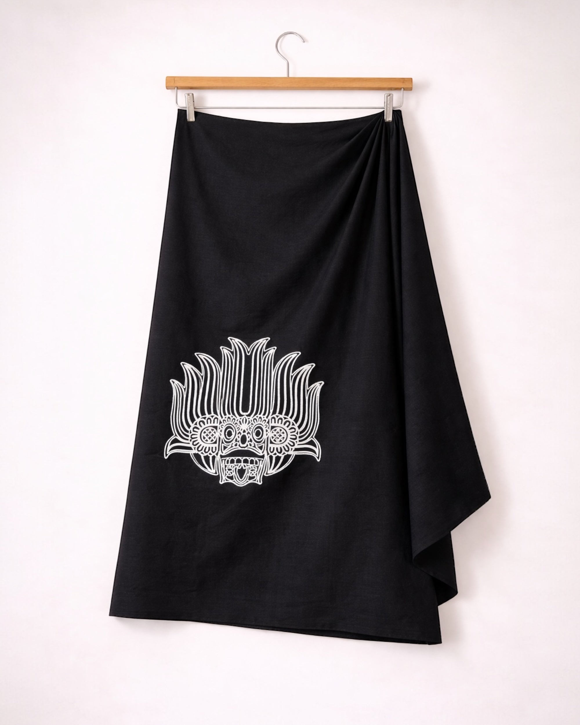 Mask Motif Cotton Sarong