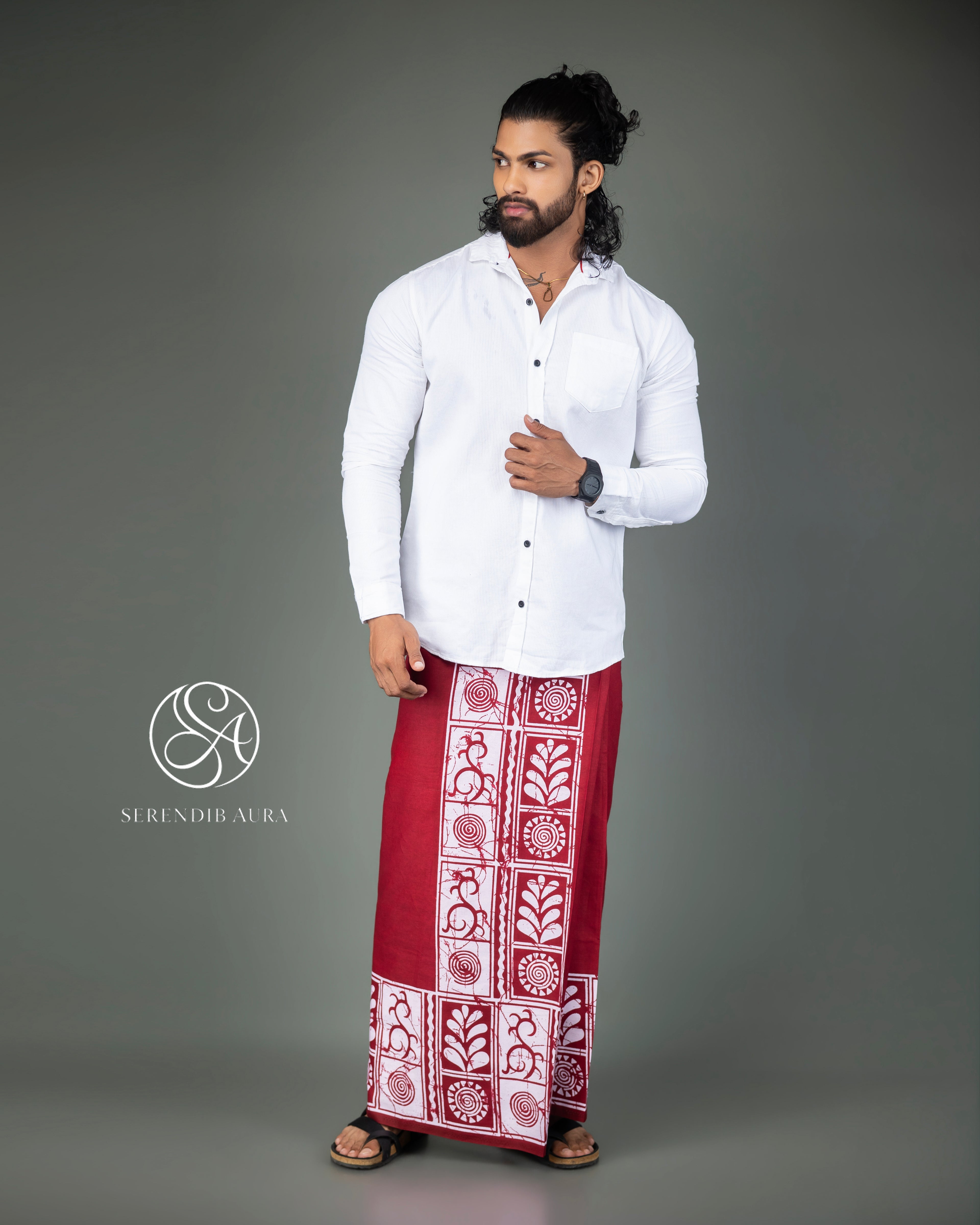 Traditional Border Batik Sarong