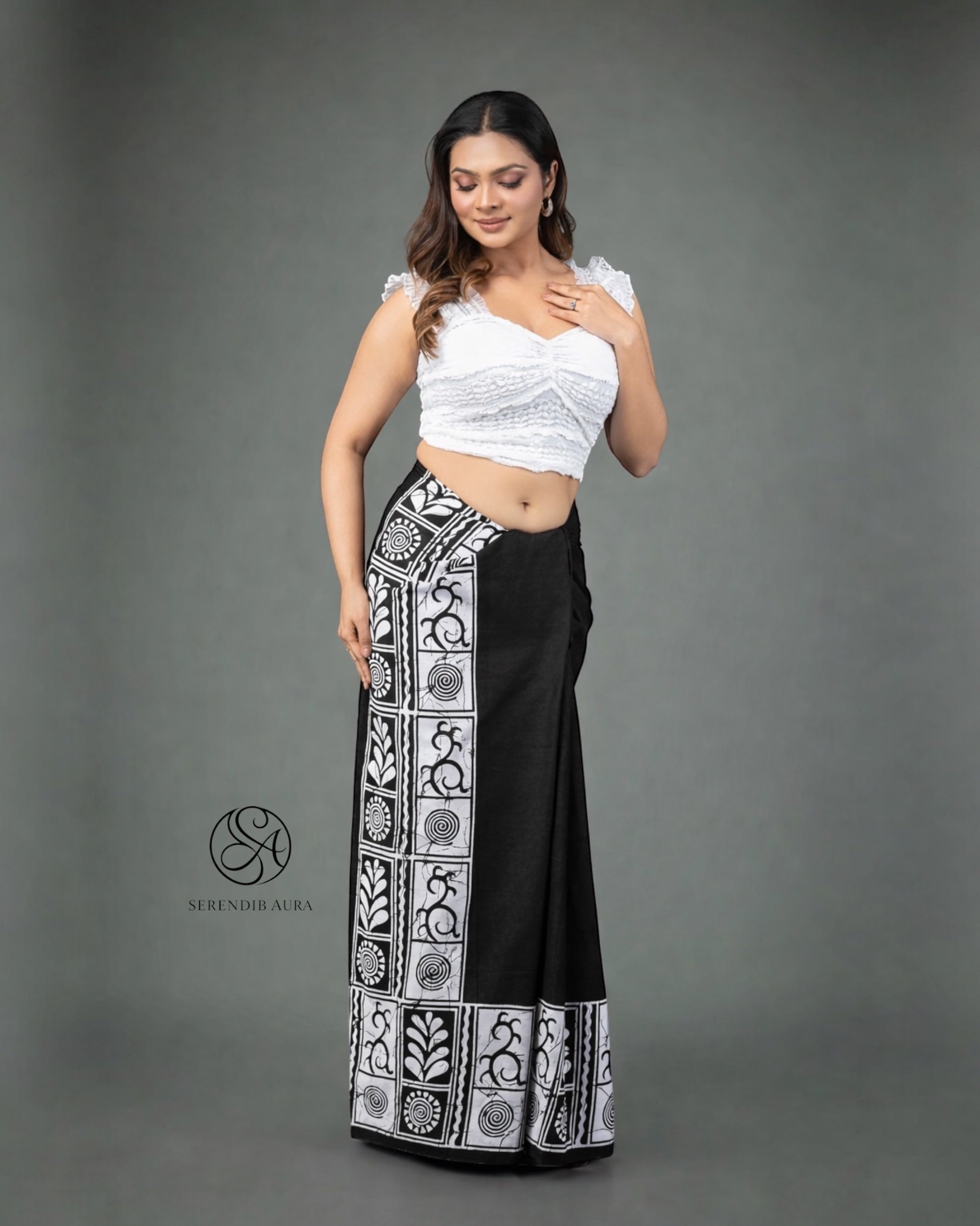 Grid Motif Batik Sarong