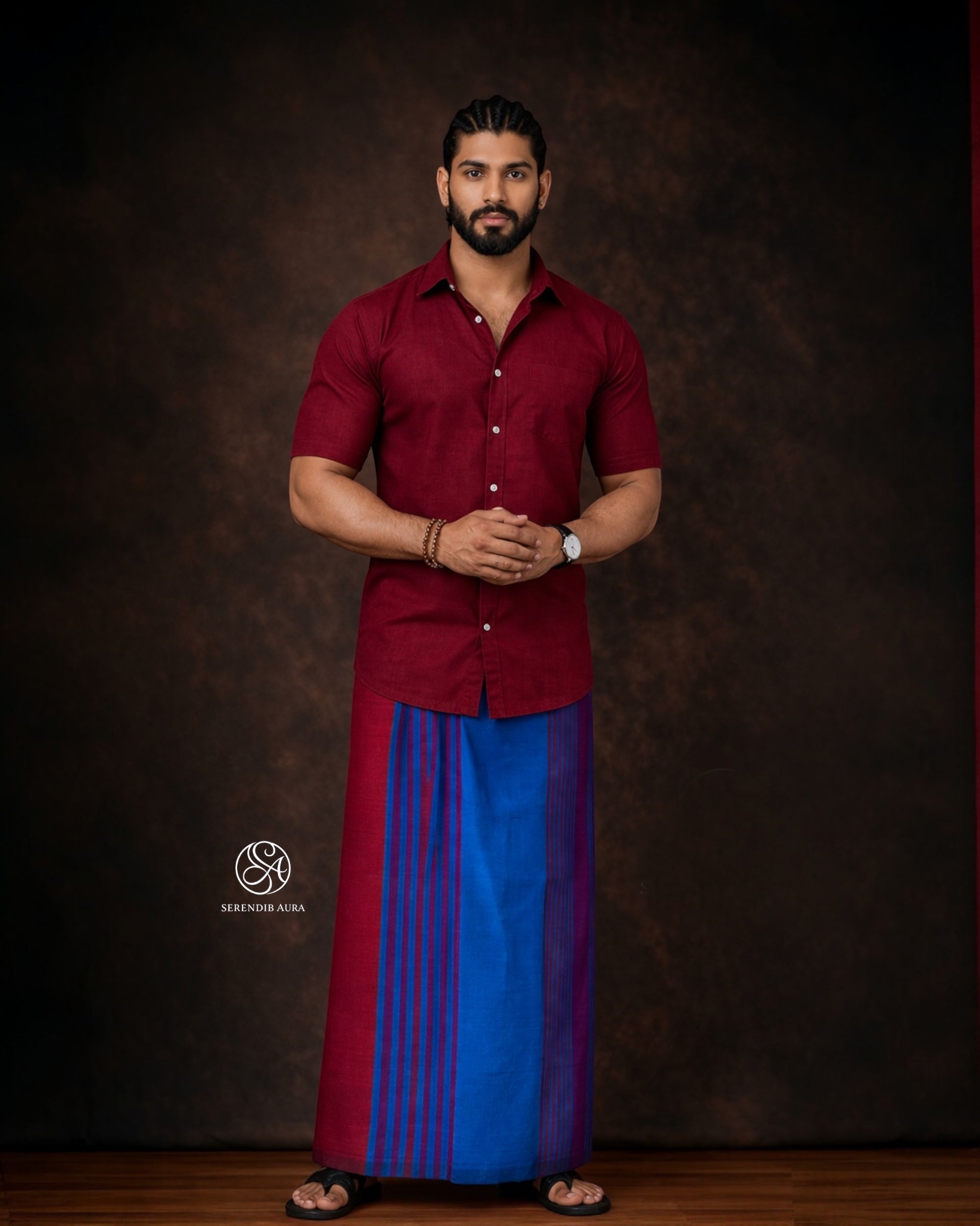 Heritage Crest Handloom Sarong