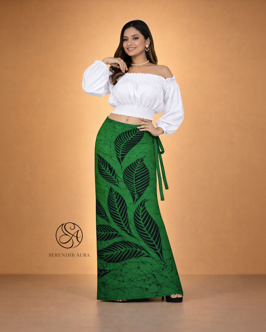 Leaf Flow Batik Lungi