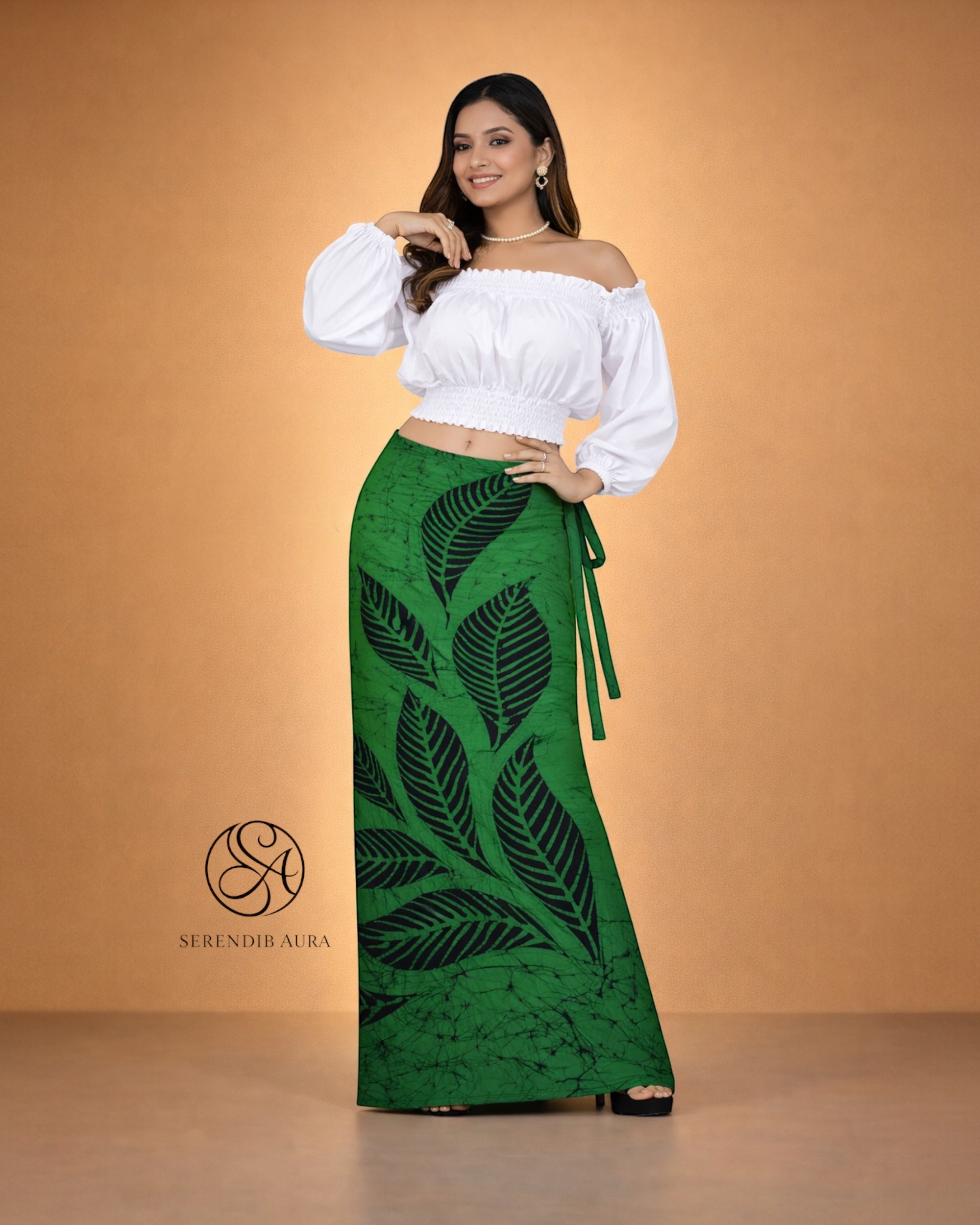 Leaf Flow Batik Lungi