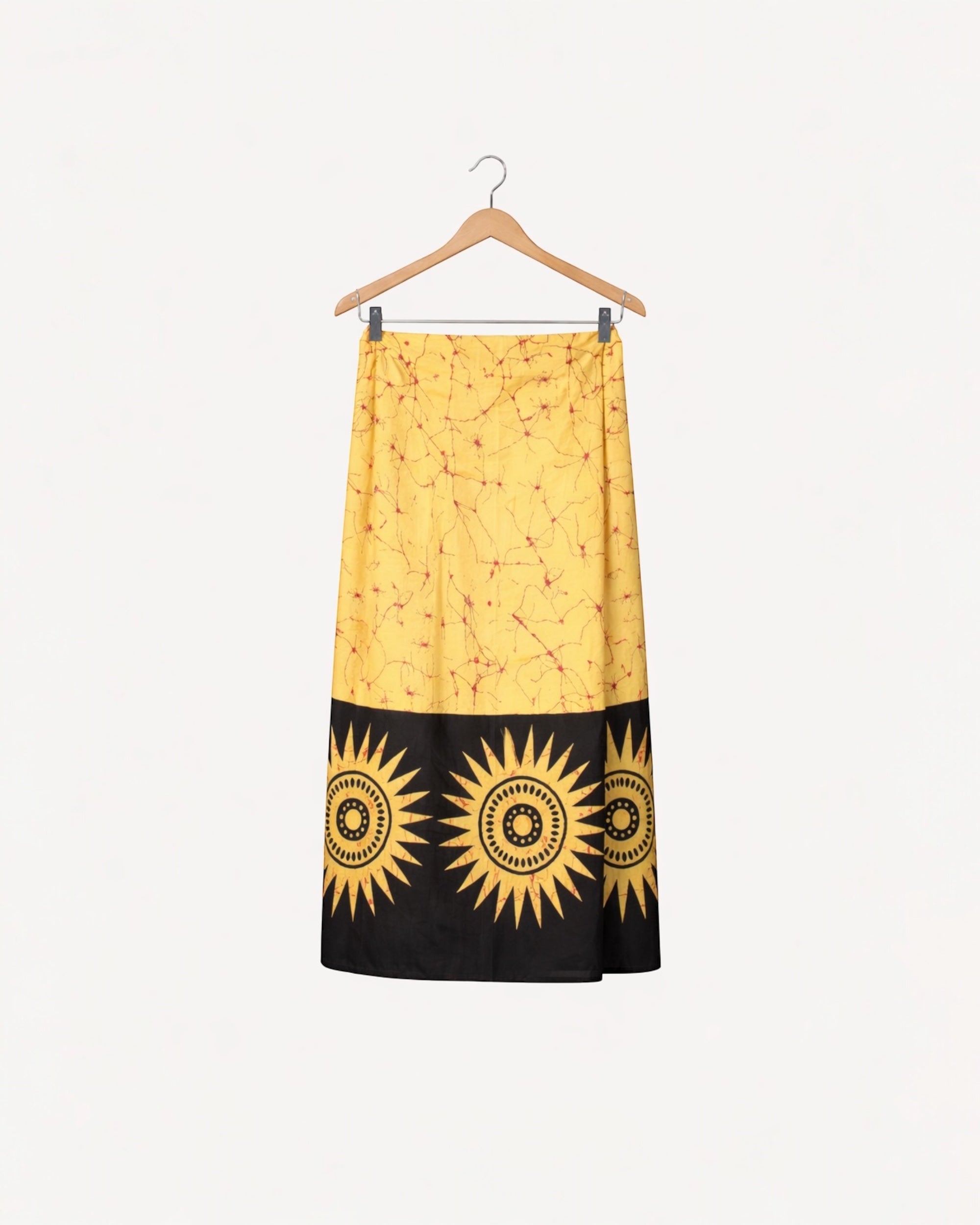 Sun Motif Cotton Sarong