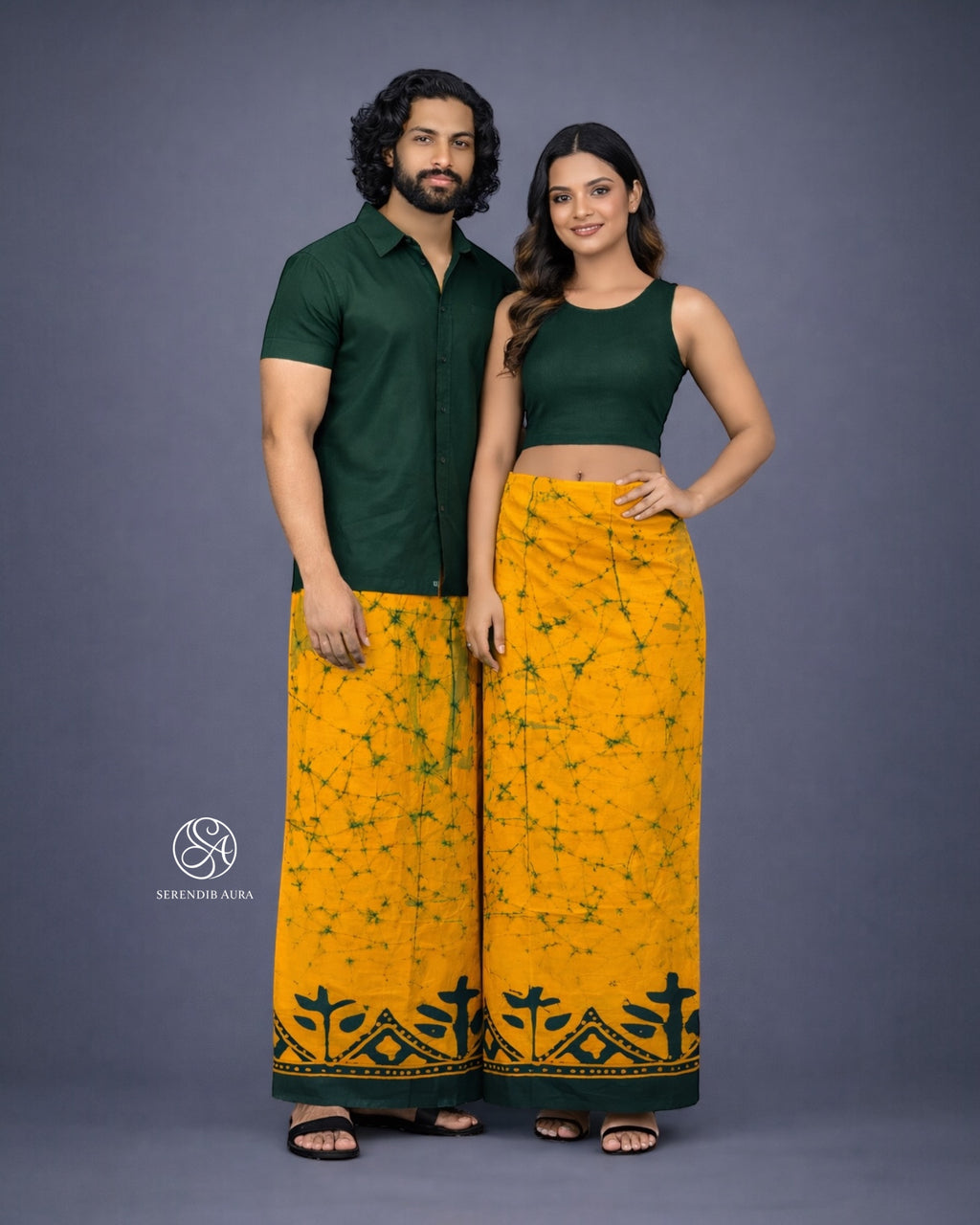 Pattern Crest Cotton Sarong