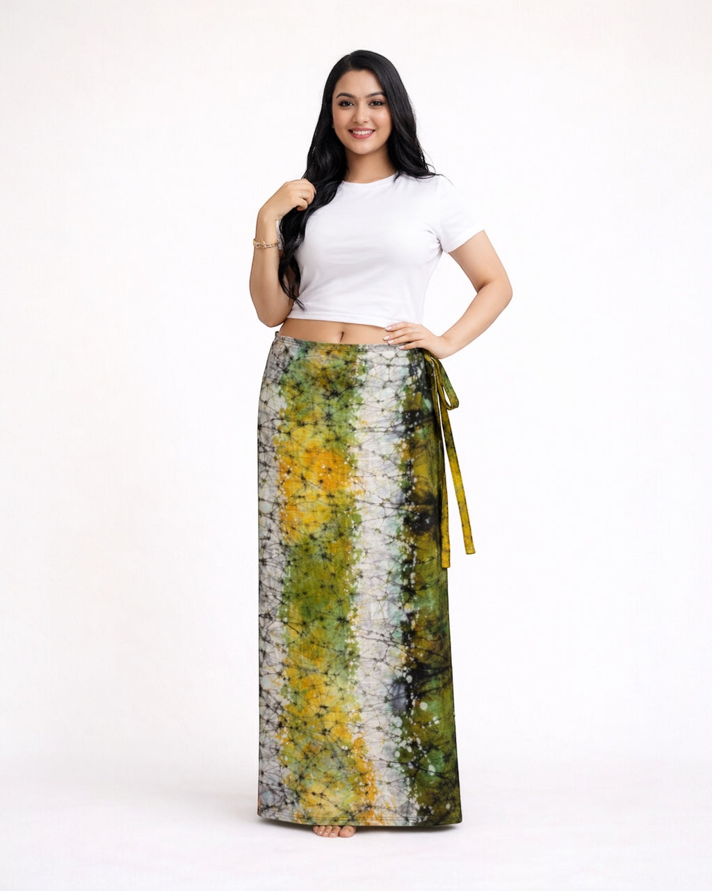 Forest Stripe Women’s Batik Lungi