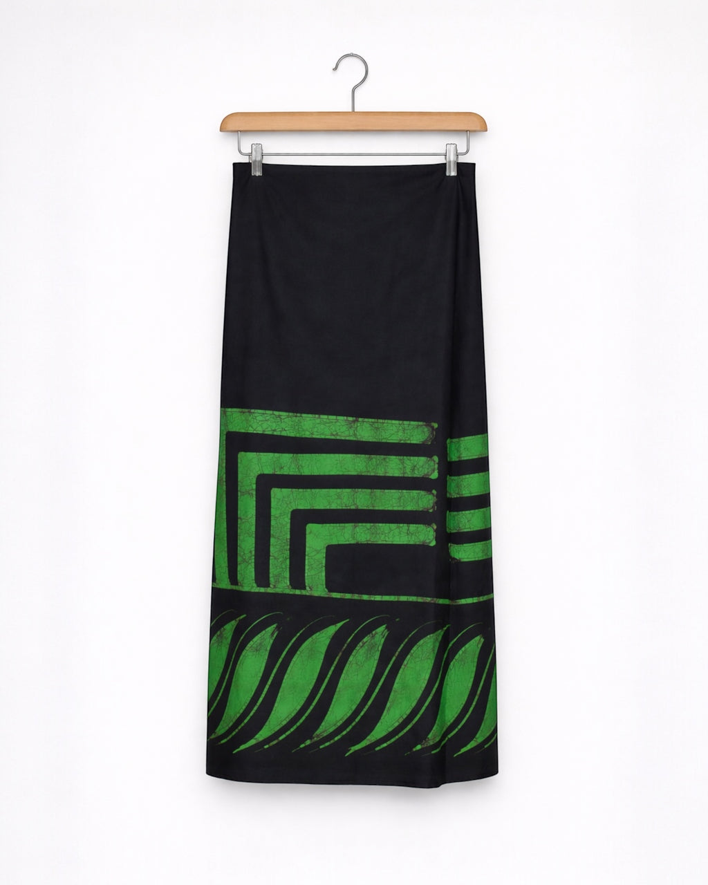 Geometric Wave Batik Sarong