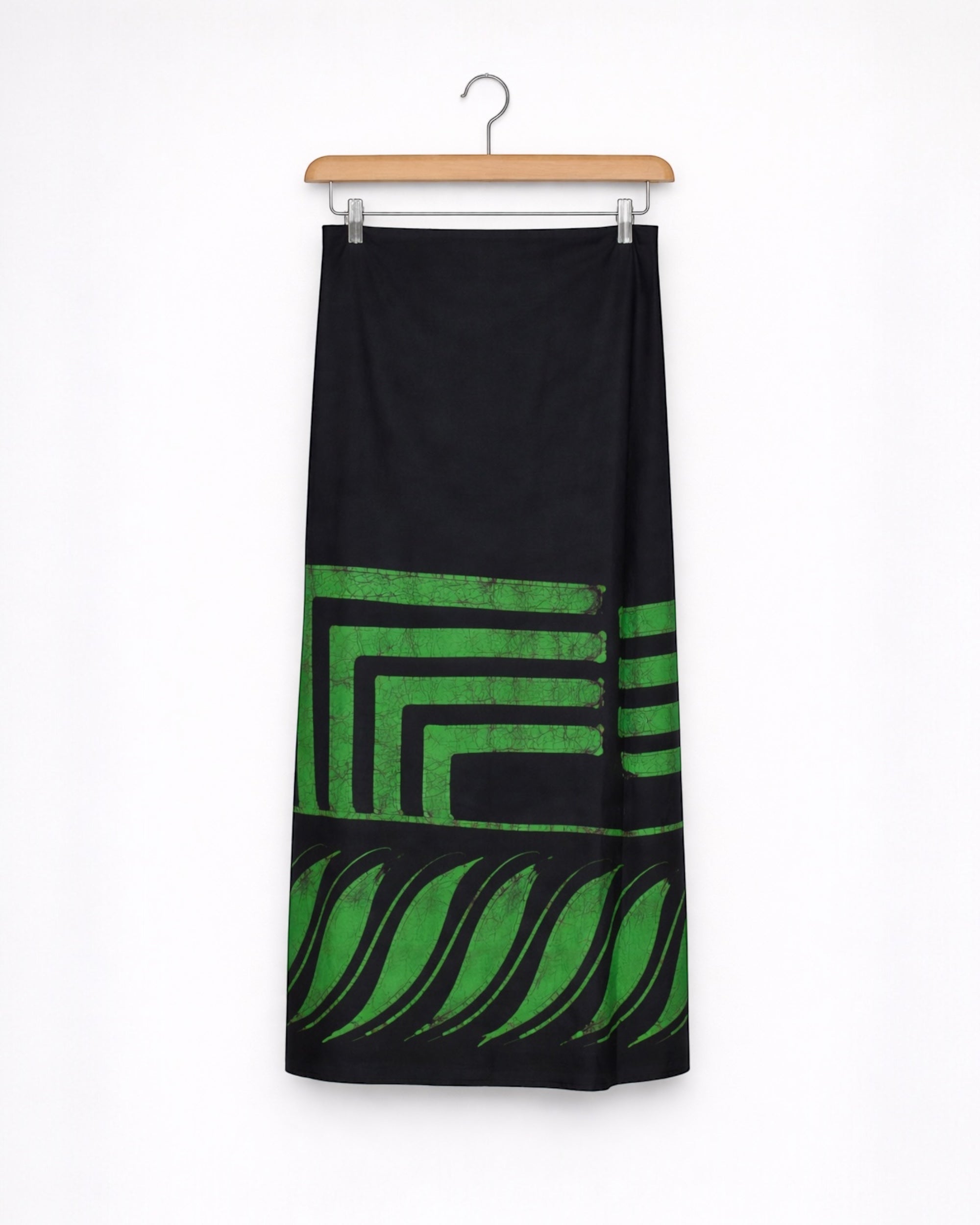 Geometric Wave Batik Sarong