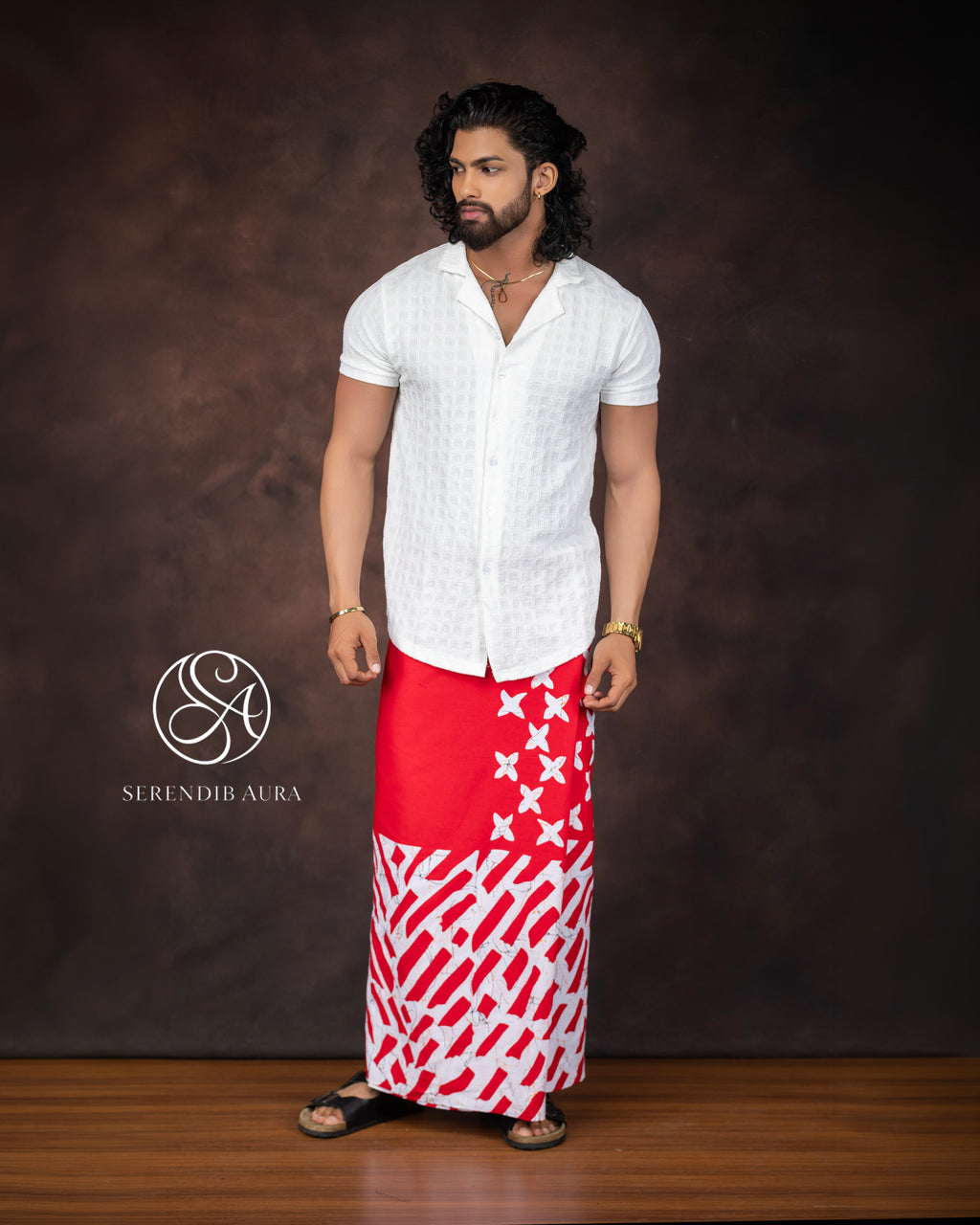 Butterfly Motif Cotton Sarong