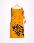 Golden Motif Women’s Batik Lungi