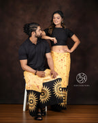 Sun Motif Cotton Sarong