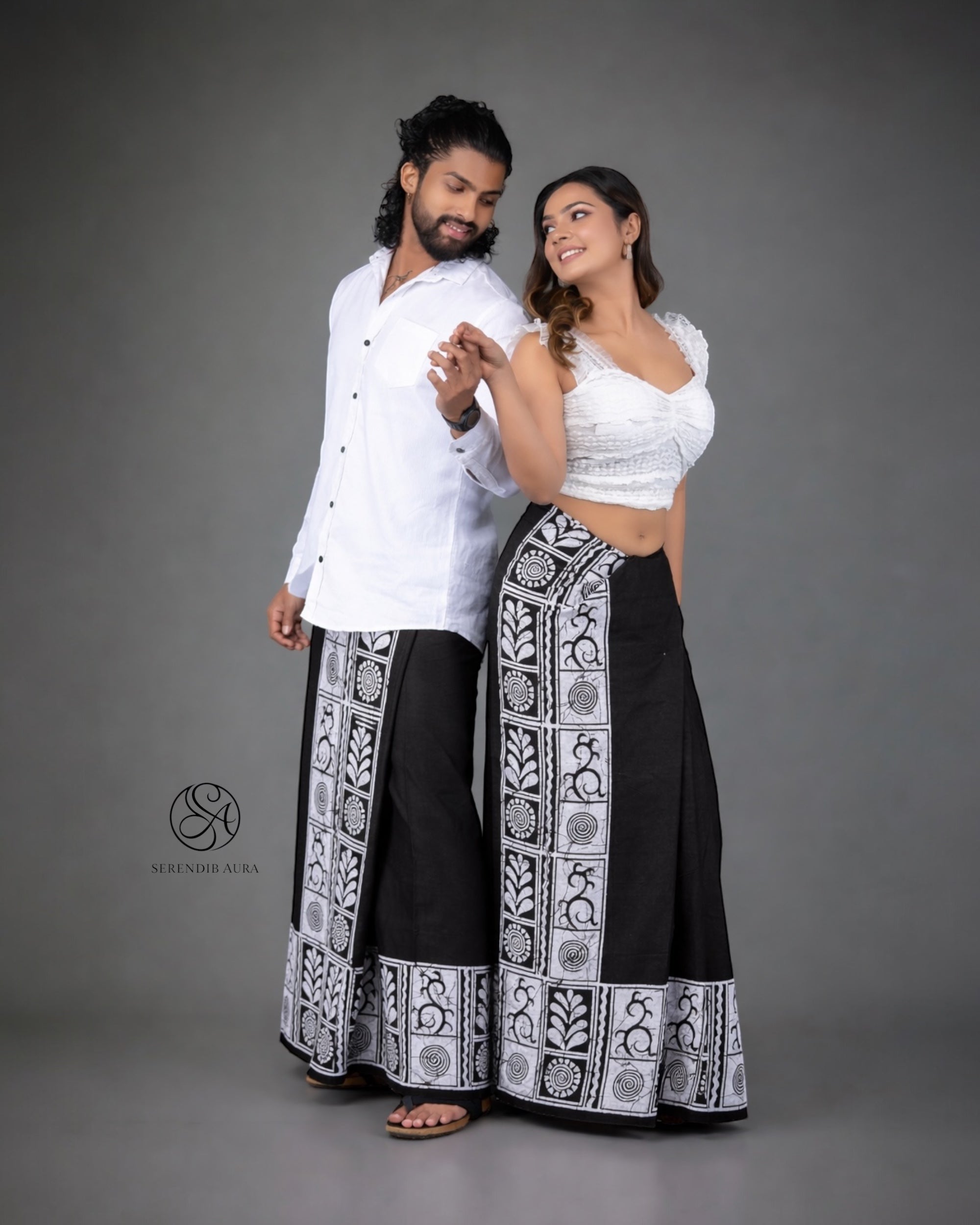 Grid Motif Batik Sarong