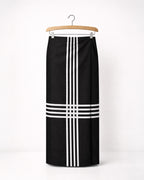 Cross Stripe Cotton Sarong