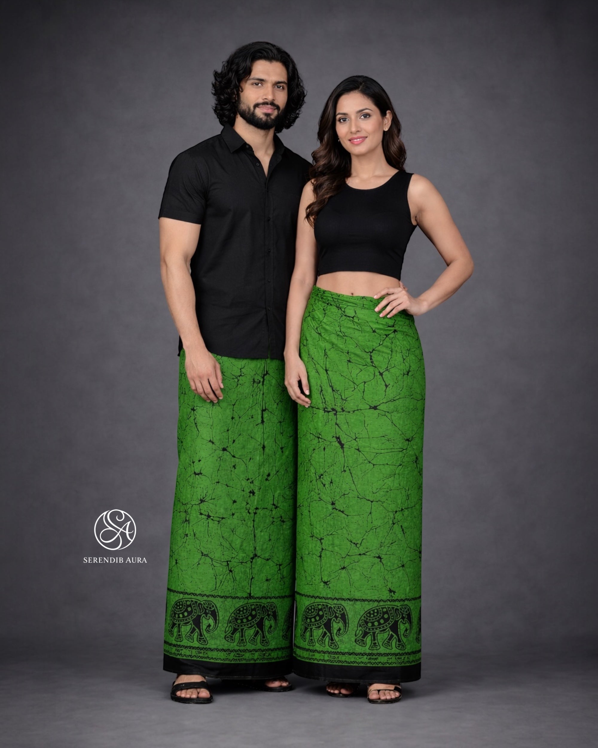 Forest Ember Cotton Sarong