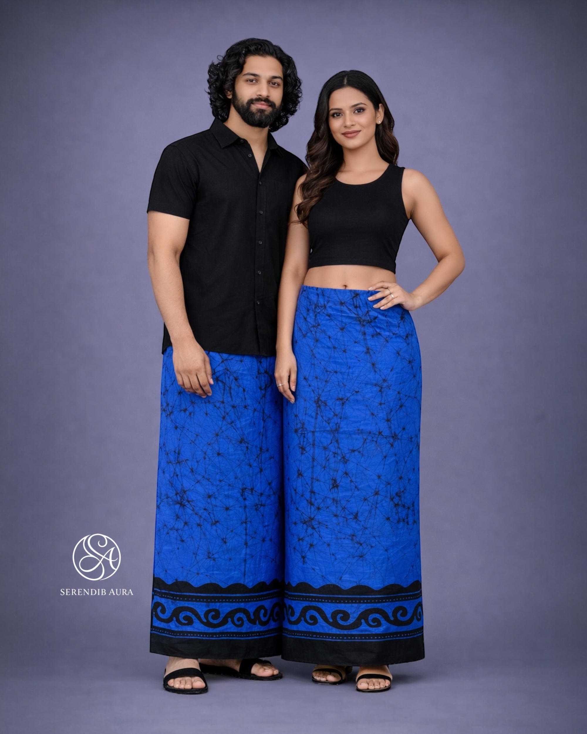 Marble Flow Cotton Sarong