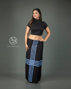 Cross Stripe Cotton Sarong