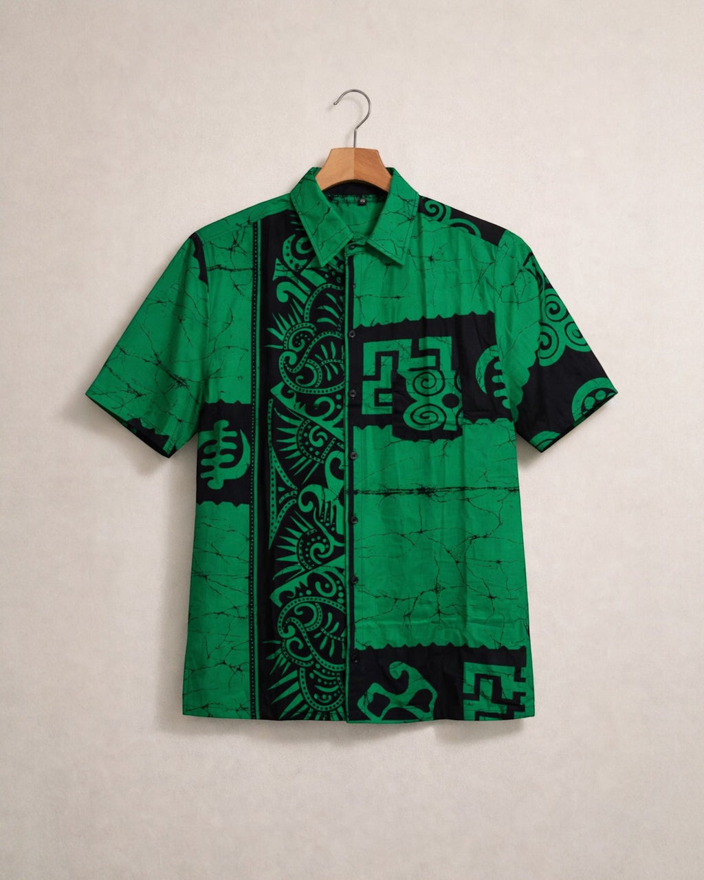 Verdant Form Batik Shirt