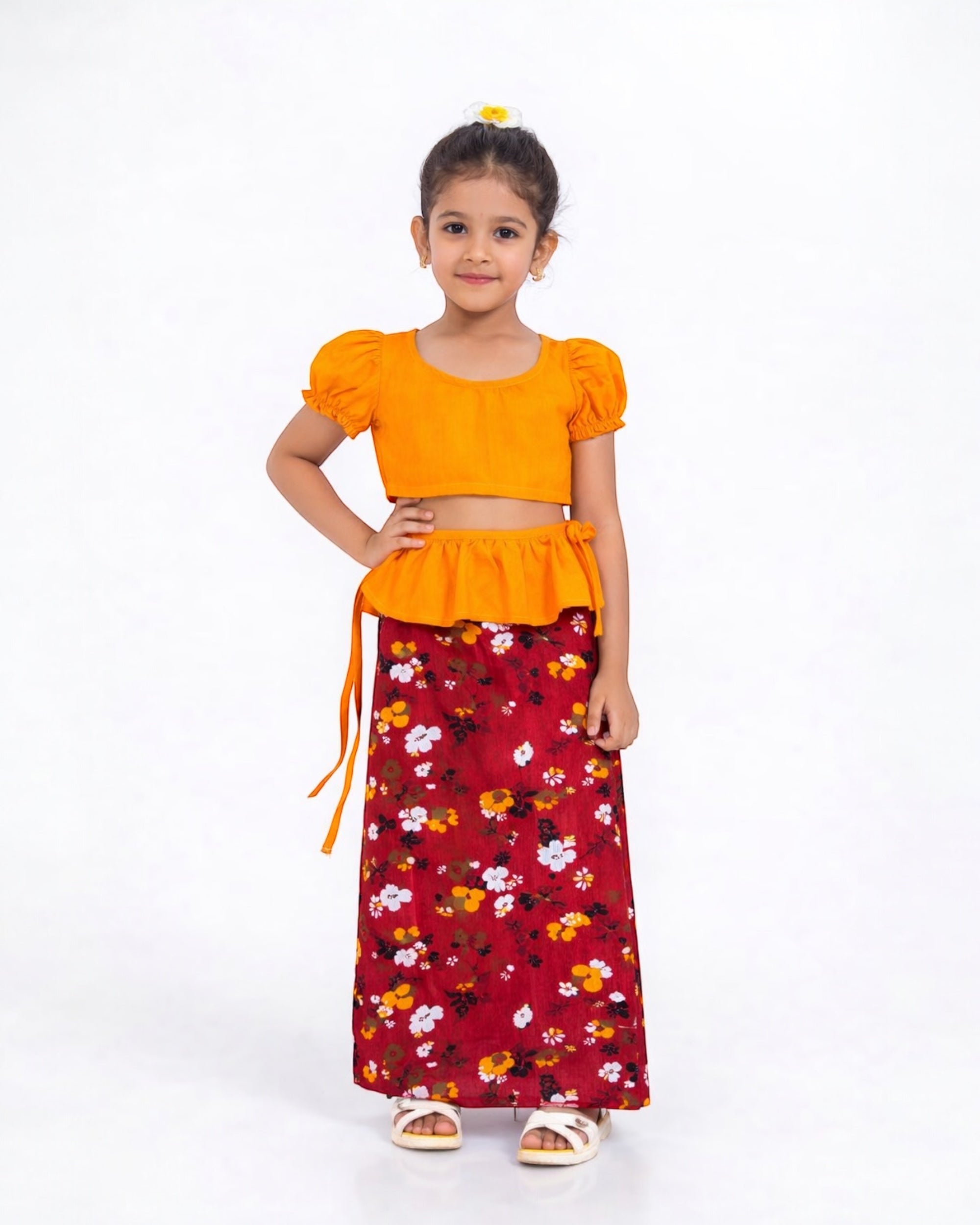 Sunshine Bloom Girls New Year Dress