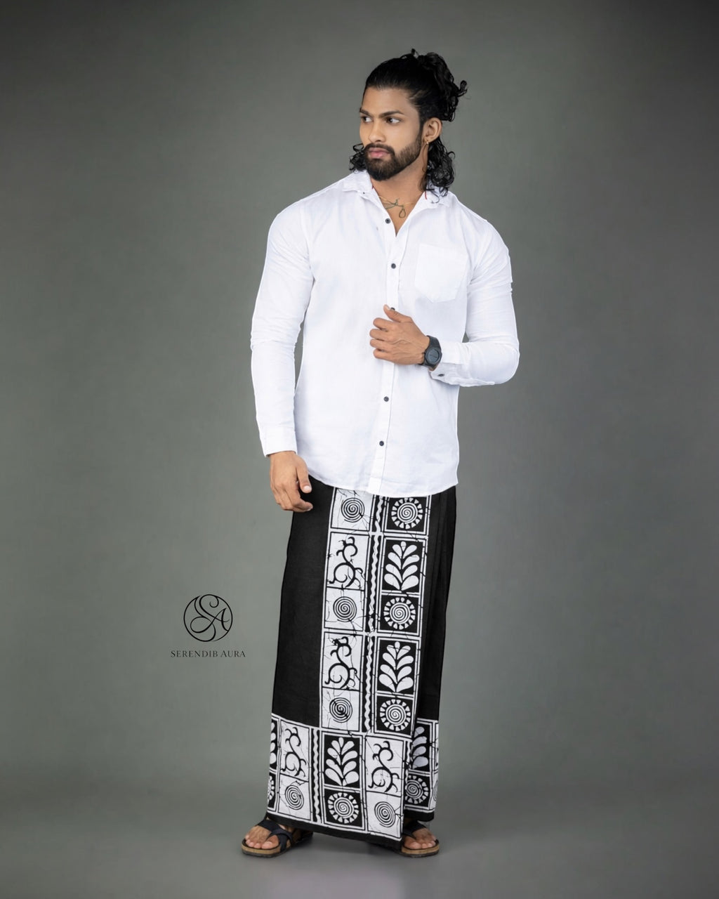 Grid Motif Batik Sarong