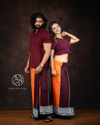 Panel Design Cotton Sarong