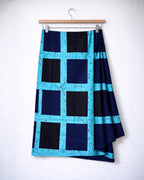 Modern Grid Cotton Sarong