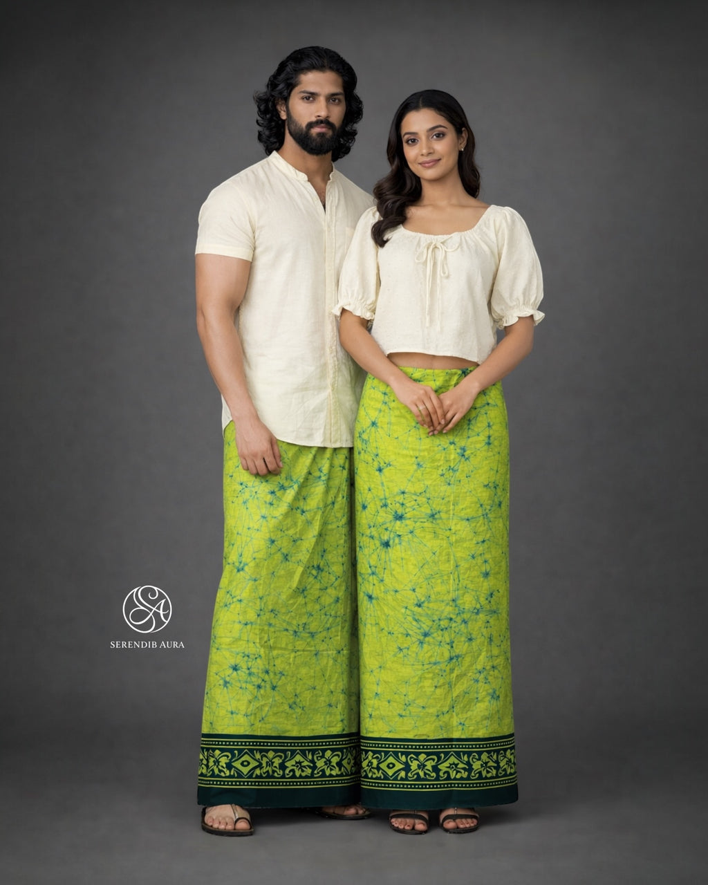 Verdant Weave Cotton Sarong