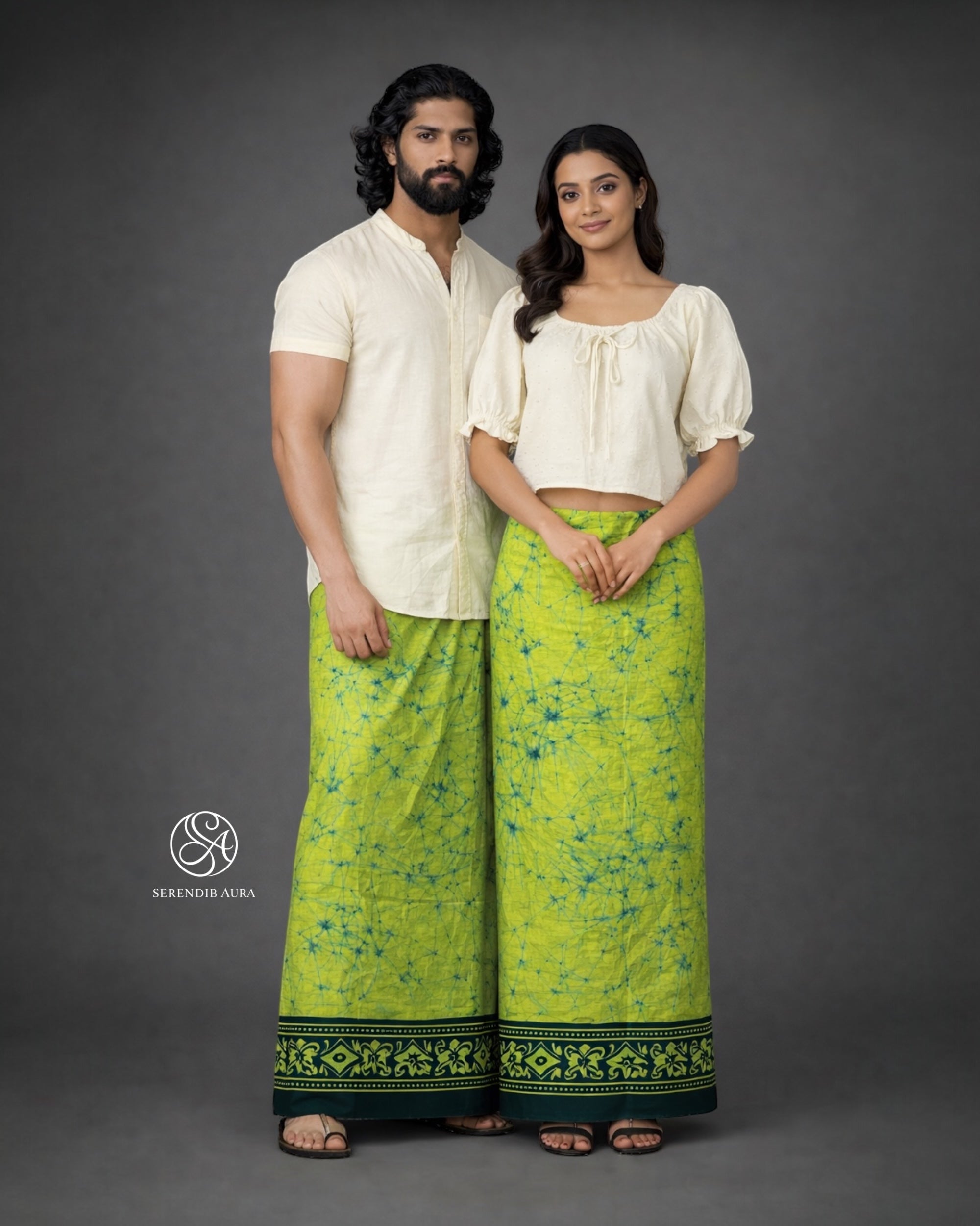 Verdant Weave Cotton Sarong