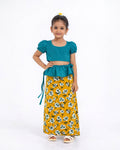 Floral Garden Girls New Year Dress
