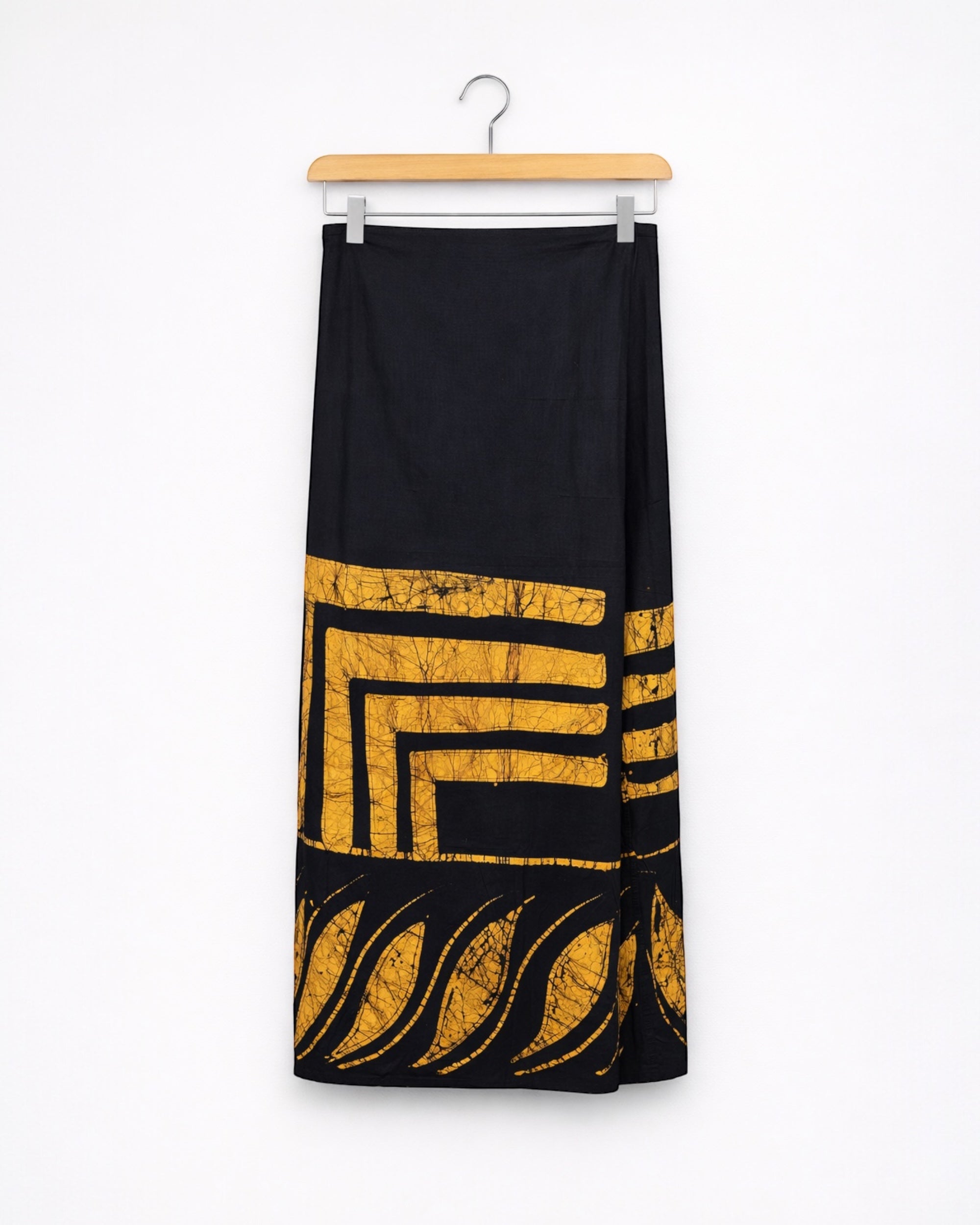 Geometric Wave Batik Sarong