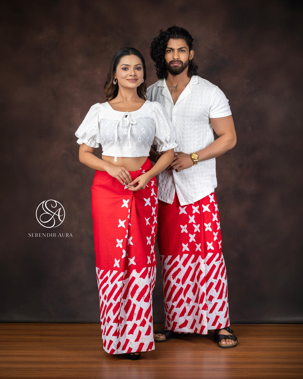 Butterfly Motif Cotton Sarong