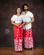 Butterfly Motif Cotton Sarong