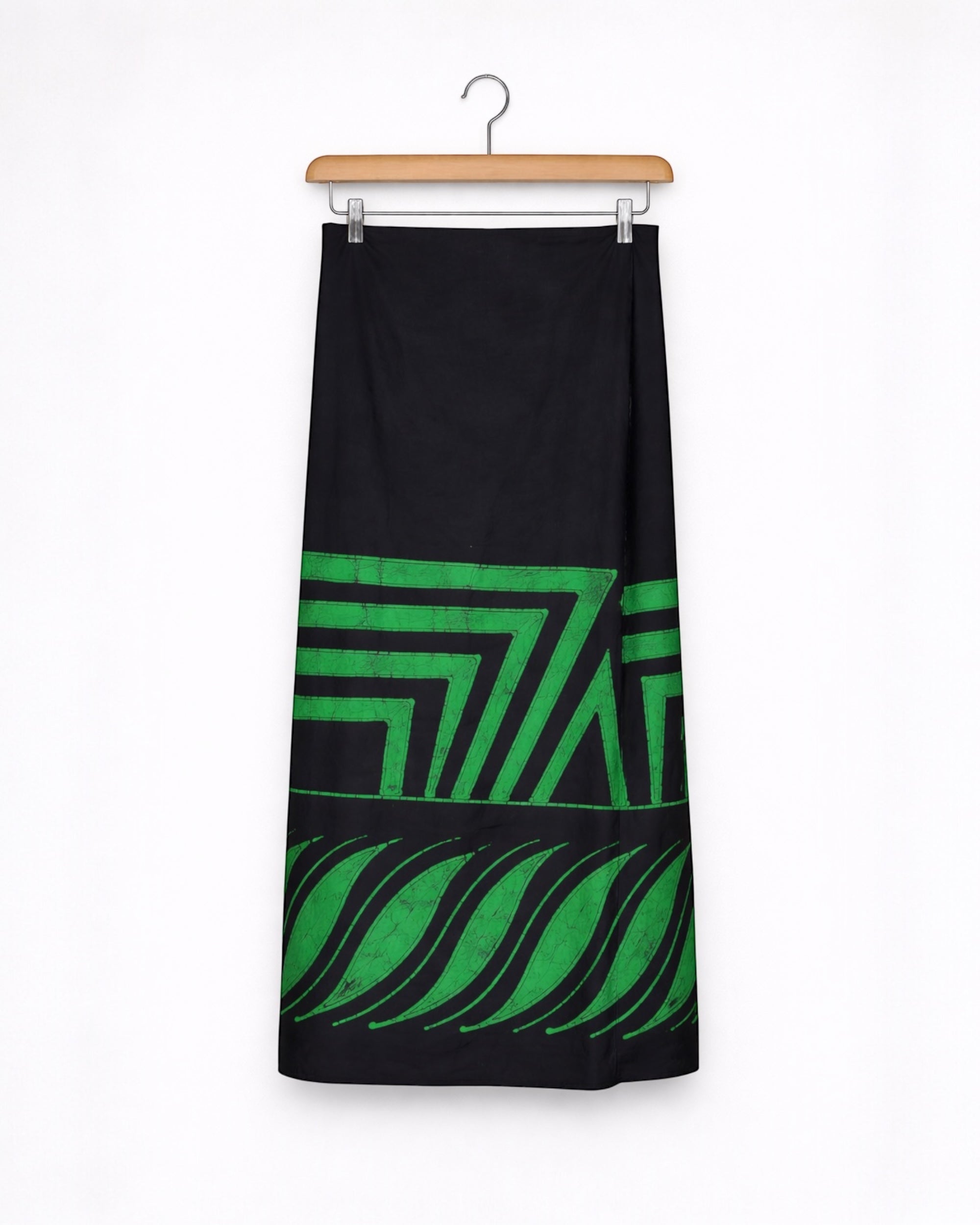 Geometric Wave Batik Sarong