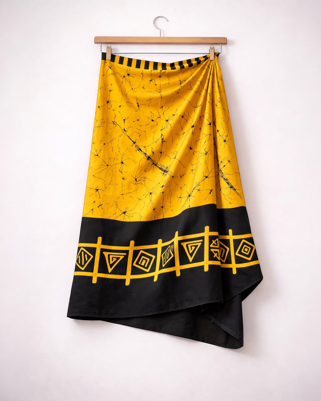 Tribal Border Cotton Batik Sarong