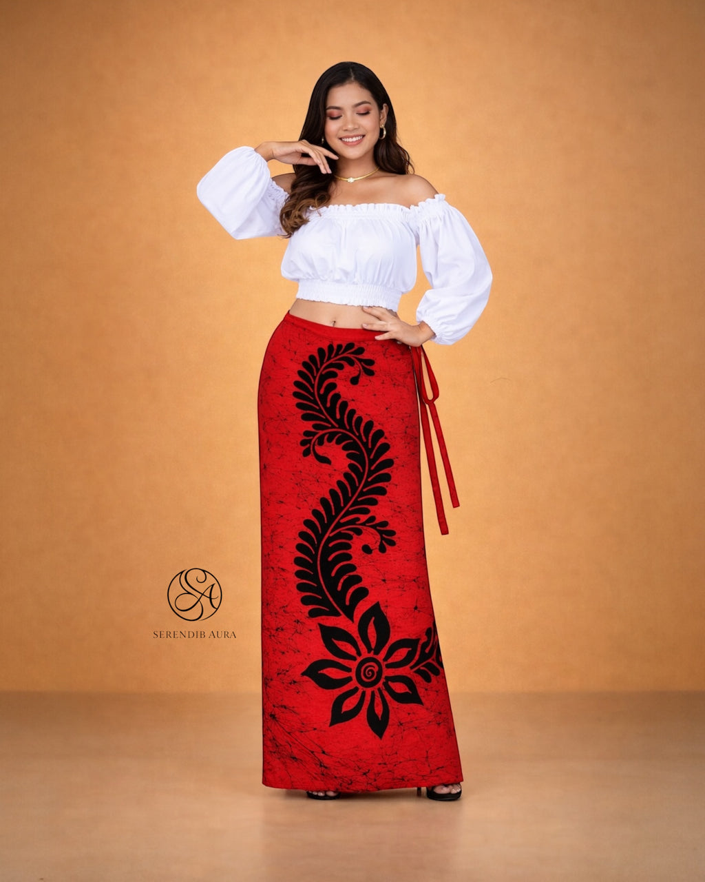 Scarlet Vine Women’s Batik Lungi