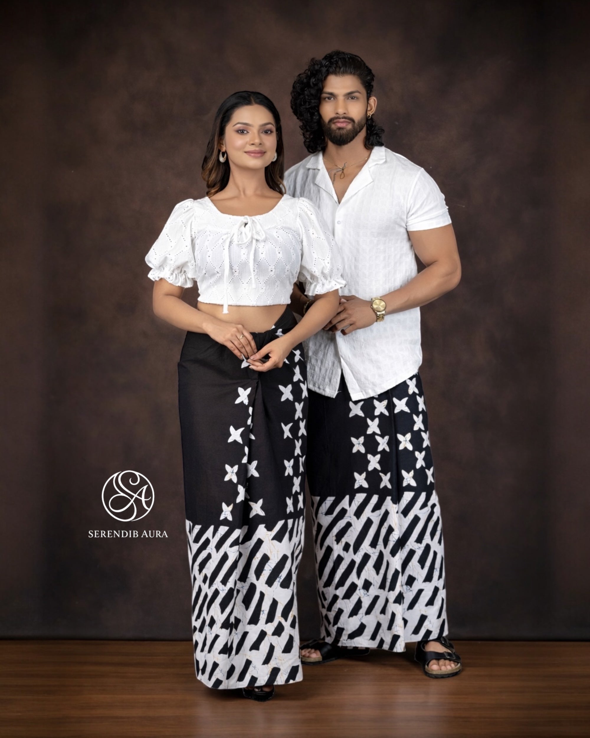 Butterfly Motif Cotton Sarong