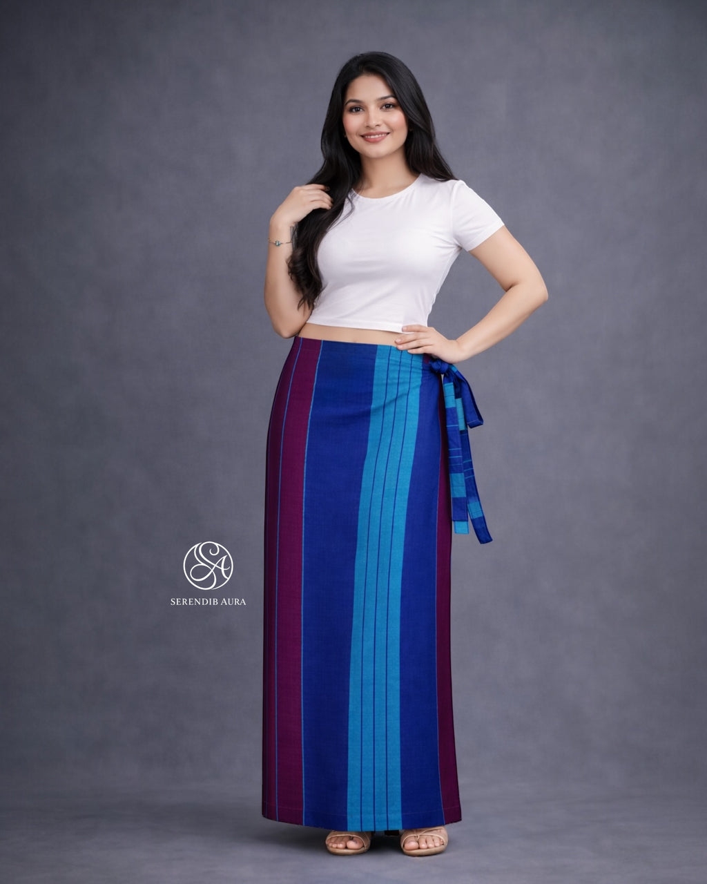 Handloom Striped Lungi