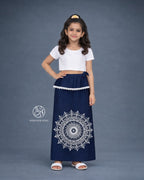Mandala Bloom Kids Lungi