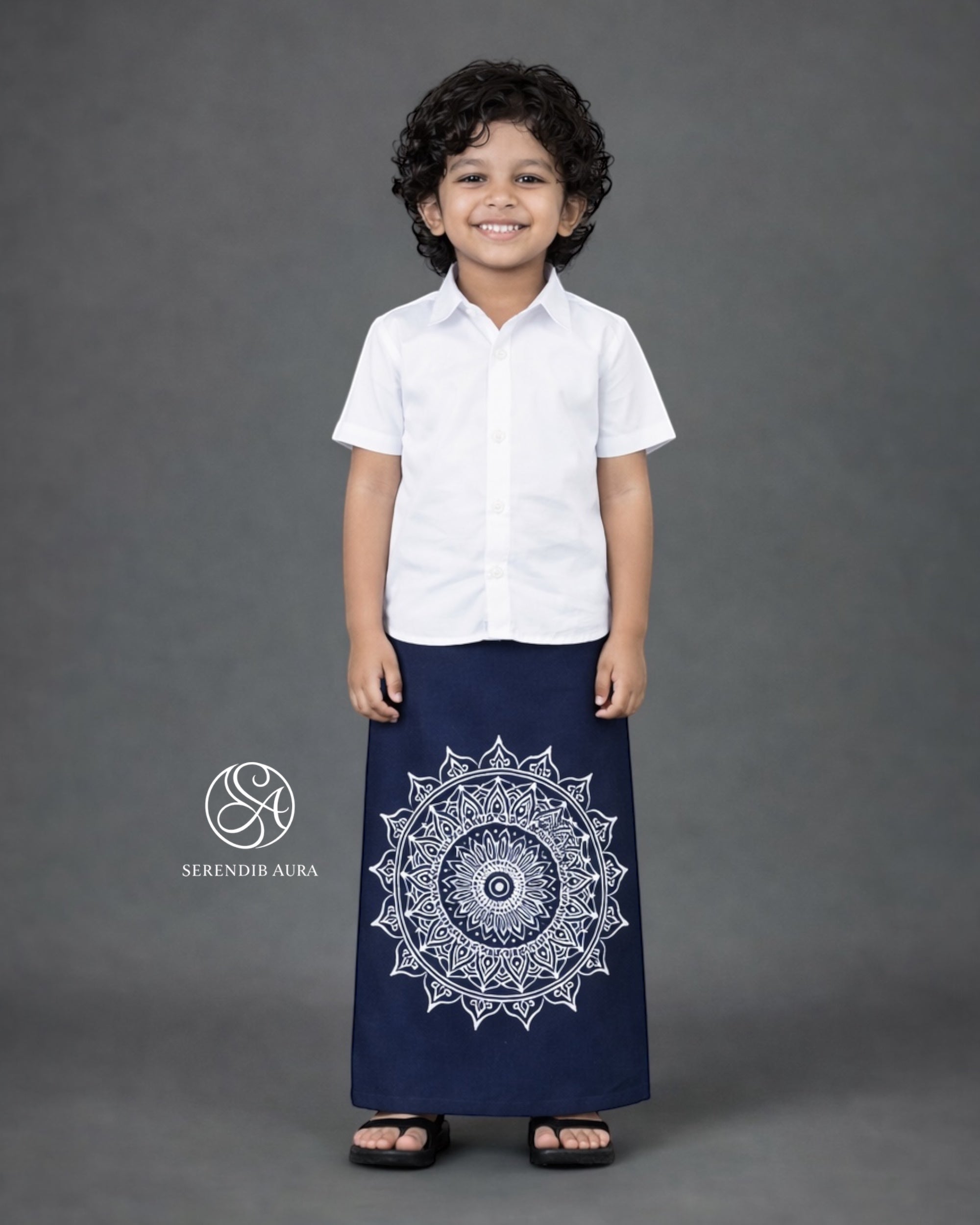 Mandala Bloom Kids Sarong