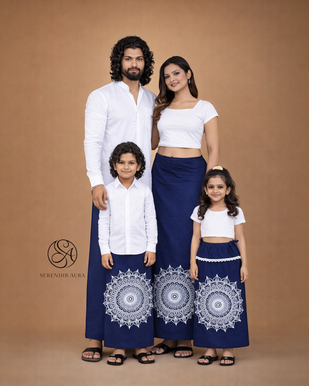 Mandala Bloom Kids Lungi