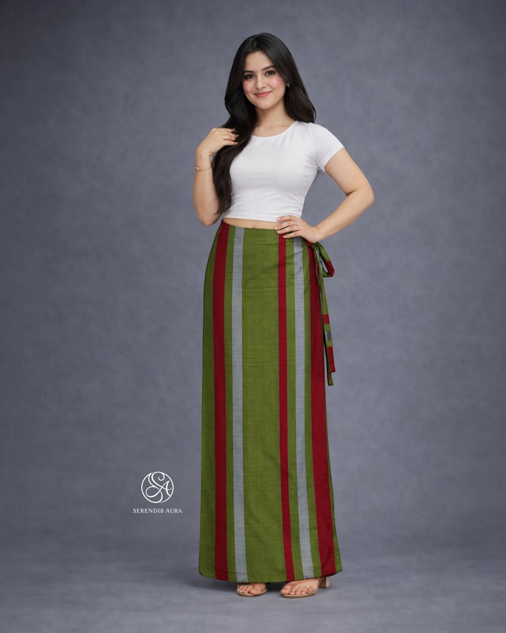 Handloom Stripe Lungi