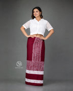 Striped Border Cotton Sarong