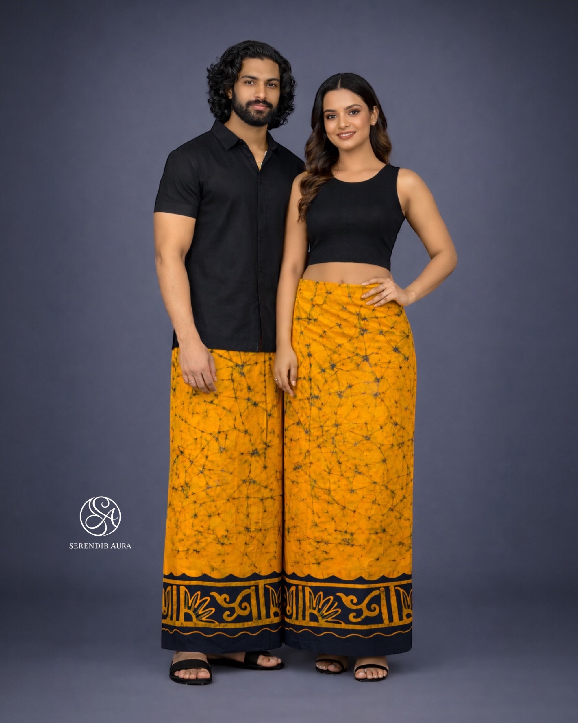 Pattern Crest Cotton Sarong