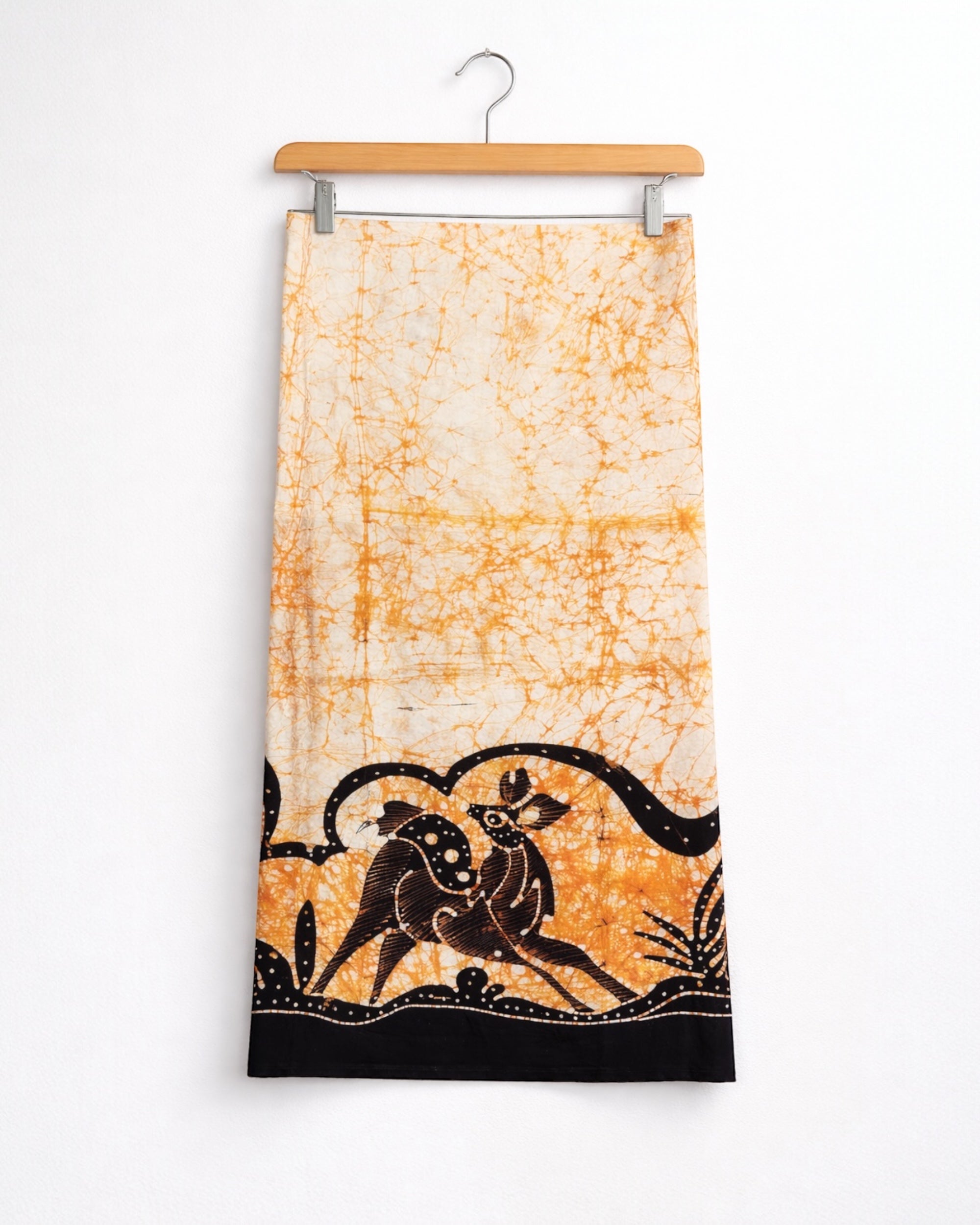 Deer Motif Cotton Sarong