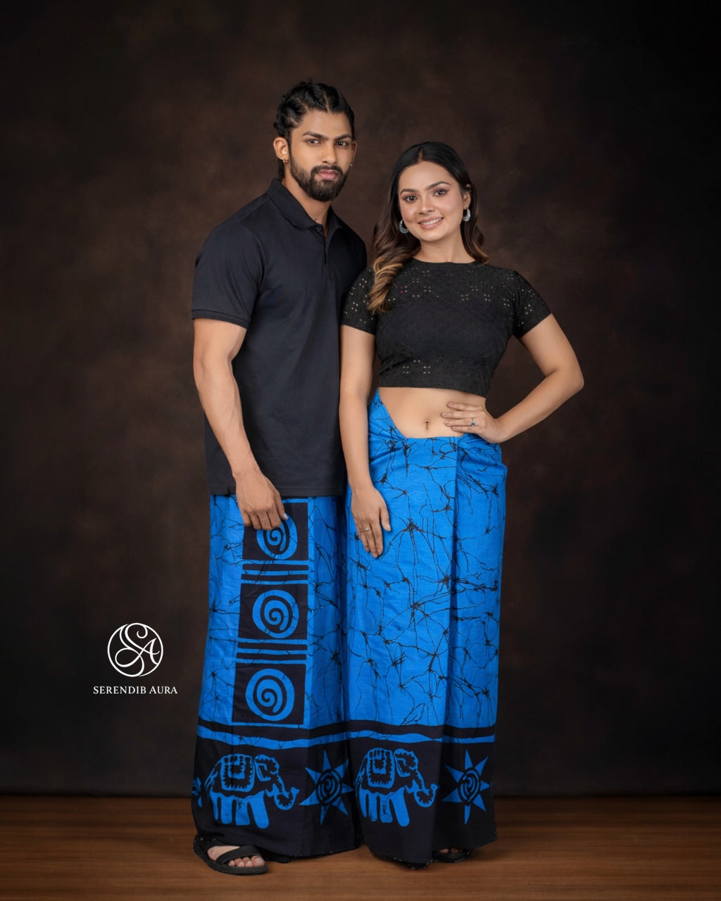 Ocean Tide Cotton Batik Sarong